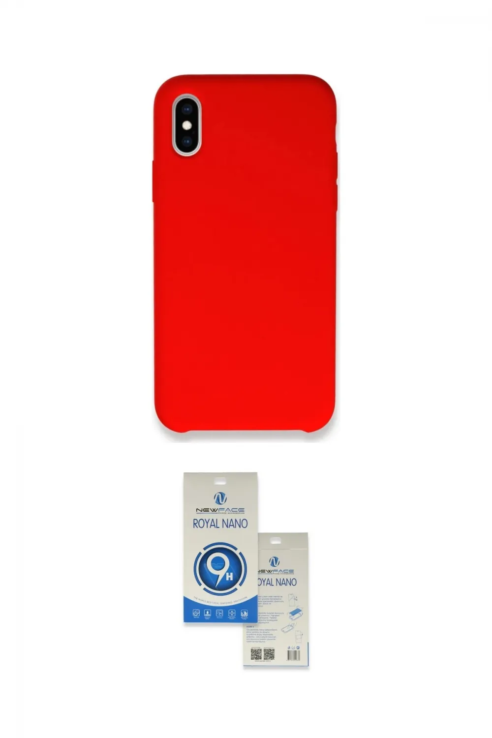 ieg™ iPhone XS Max Kılıf Zirve Modern Özel Seri - Şeffaf Royal Nano Ekran Koruyucu