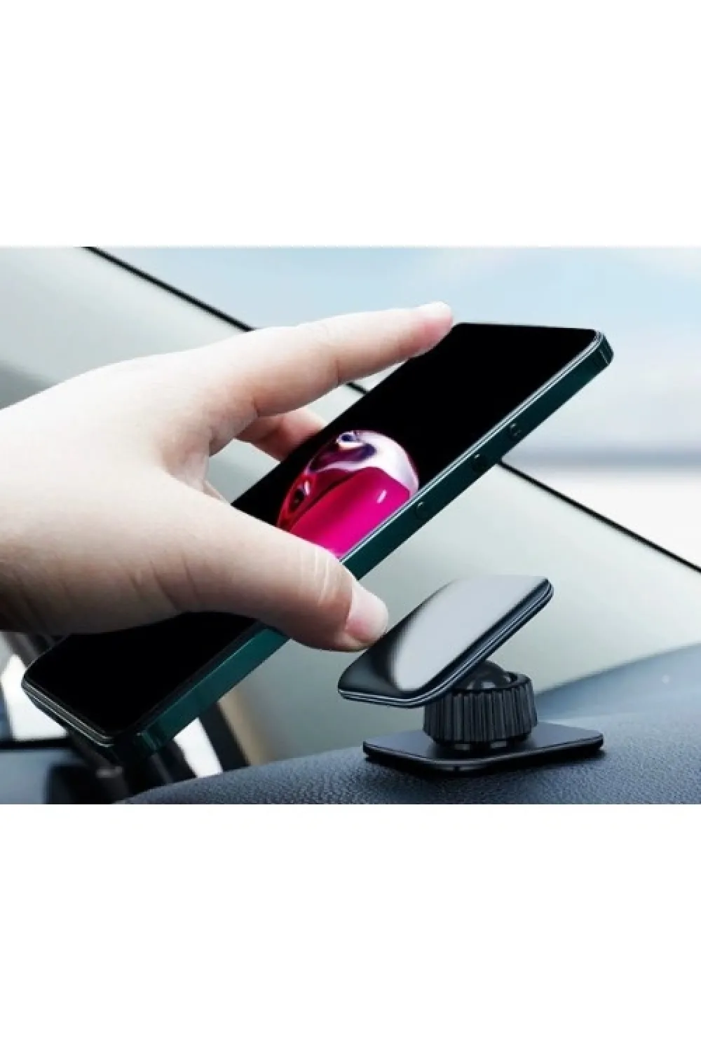 Jel Yapışkanlı Araba Telefon Tutucu