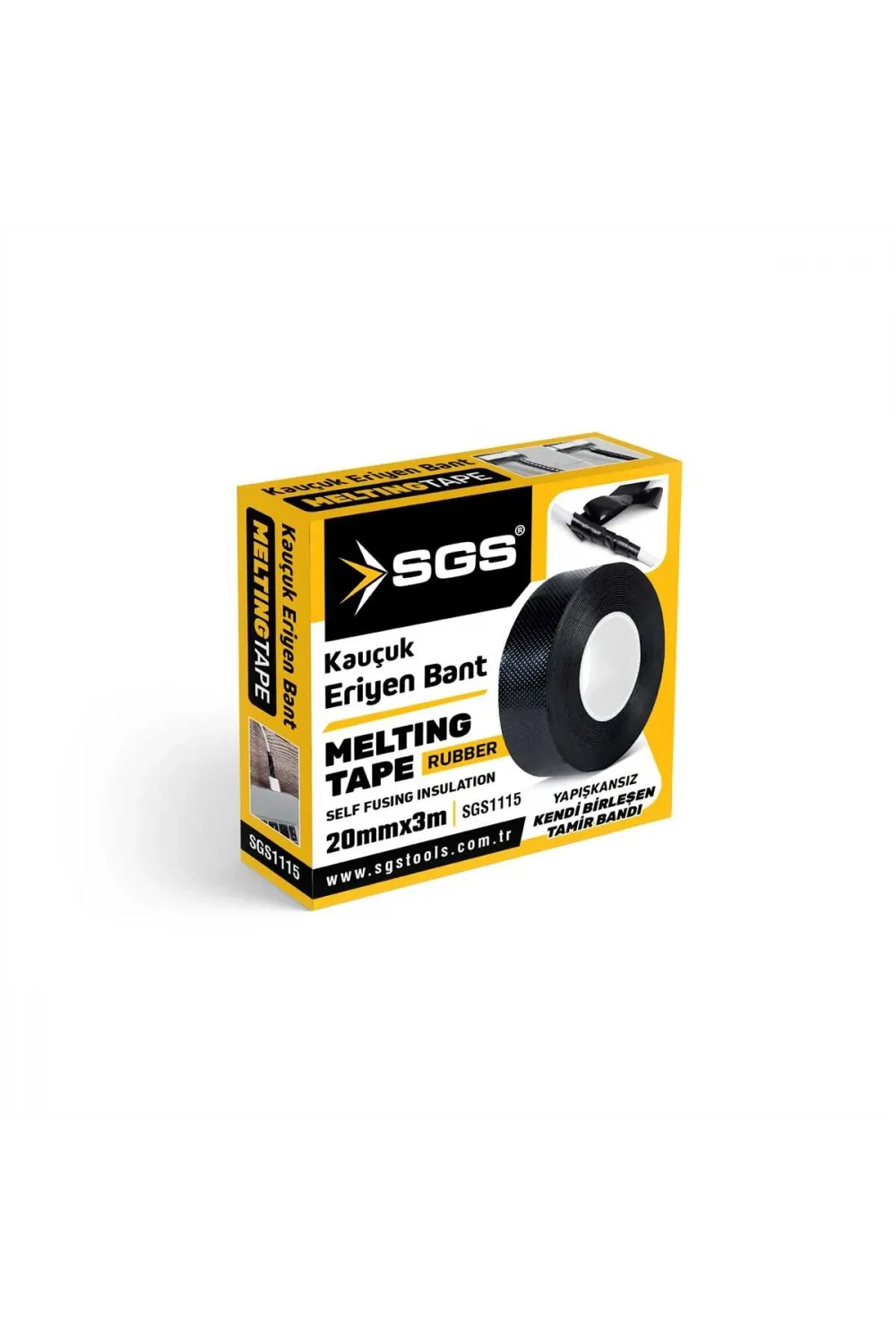 ieg™ Kauçuk Eriyen Bant 20mm X 3 Metre