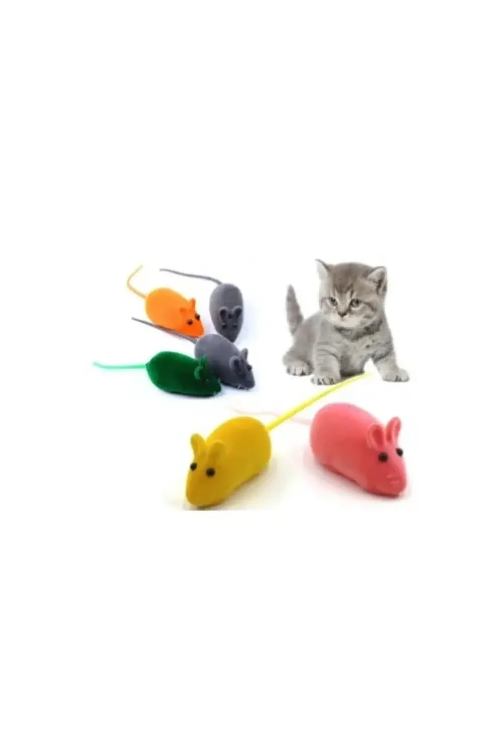 Kedi Eğitim Oyun Faresi 4 Adet