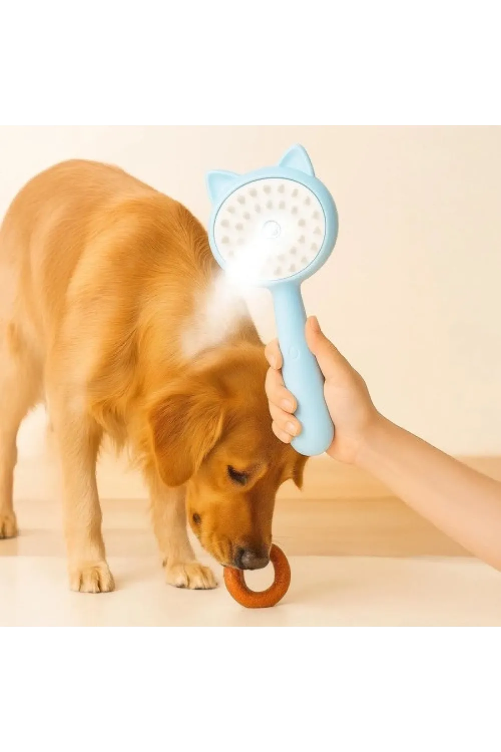 Kedi ve Köpekler İçin Buharlı Masaj Fırçası