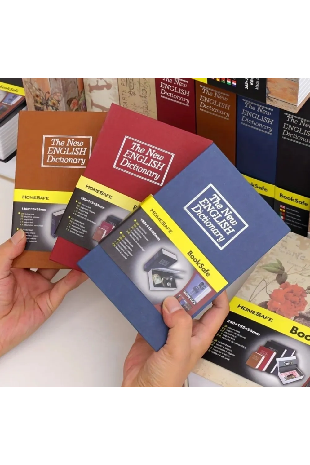 Kitap Görünümlü Gizli Kasa