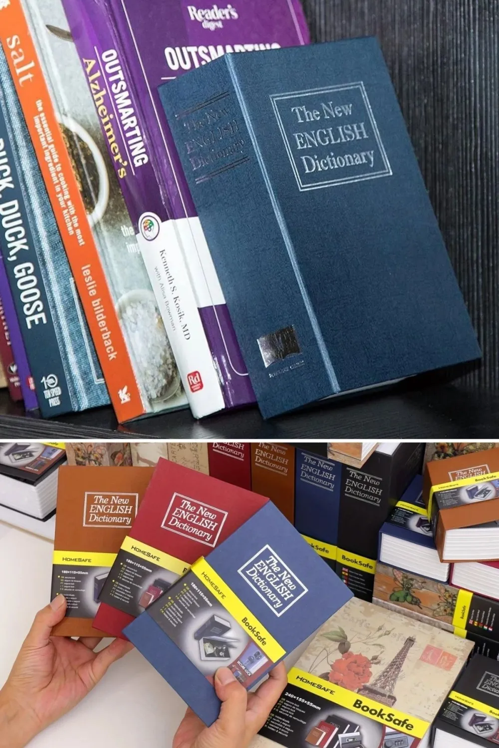 Kitap Görünümlü Gizli Kasa