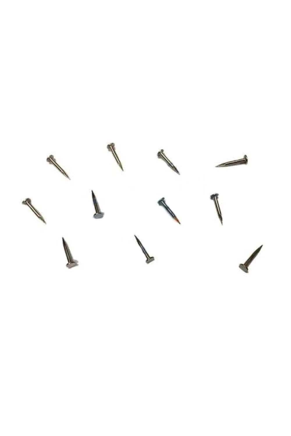 Klips, Menteşe, Ayağı Çivisi 9mm Çelik - Nikel 100gr