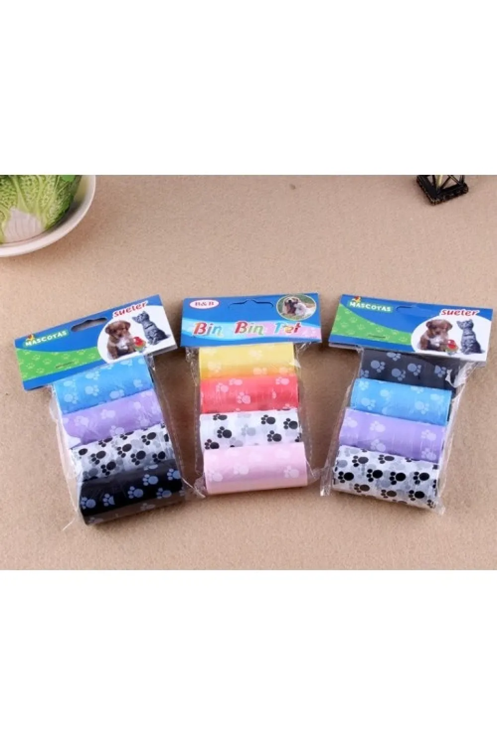 Köpek kaka poşeti 4lü set