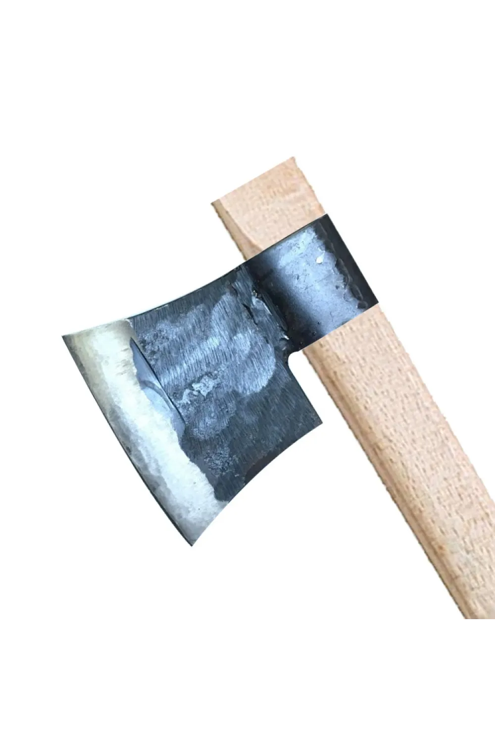 Küçük Sakallı Saplı Nacak - Balta 60cm - Dövme Çelikten