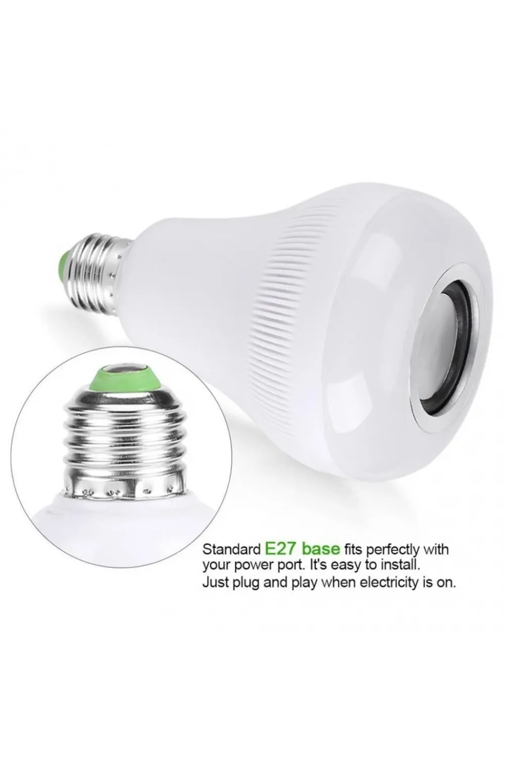 Kumandalı Bluetooth Hoparlör Ampul LD-37