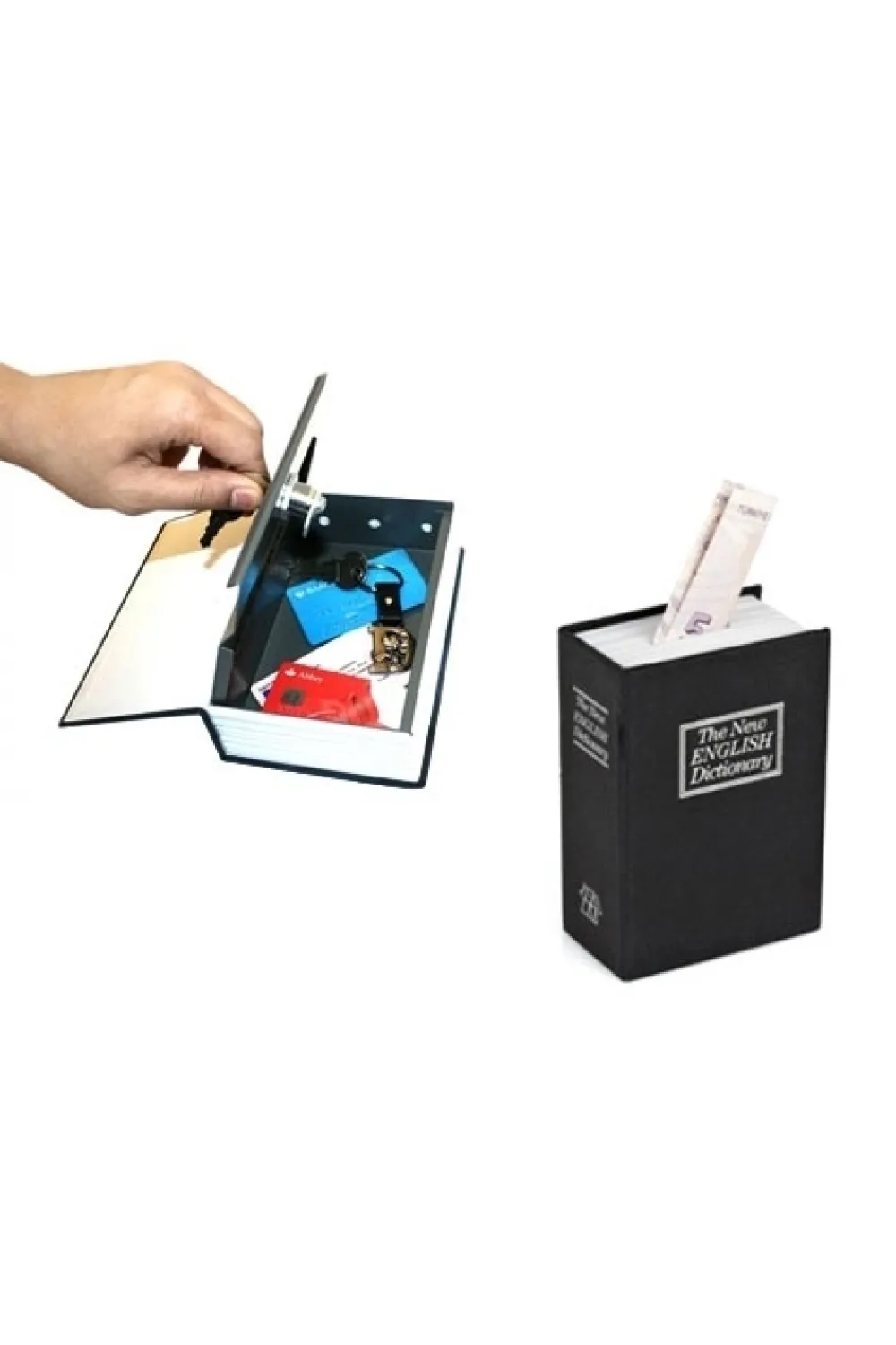 ieg™ Kumbara Kitap Görünümlü Gizli Kasa Kumbara