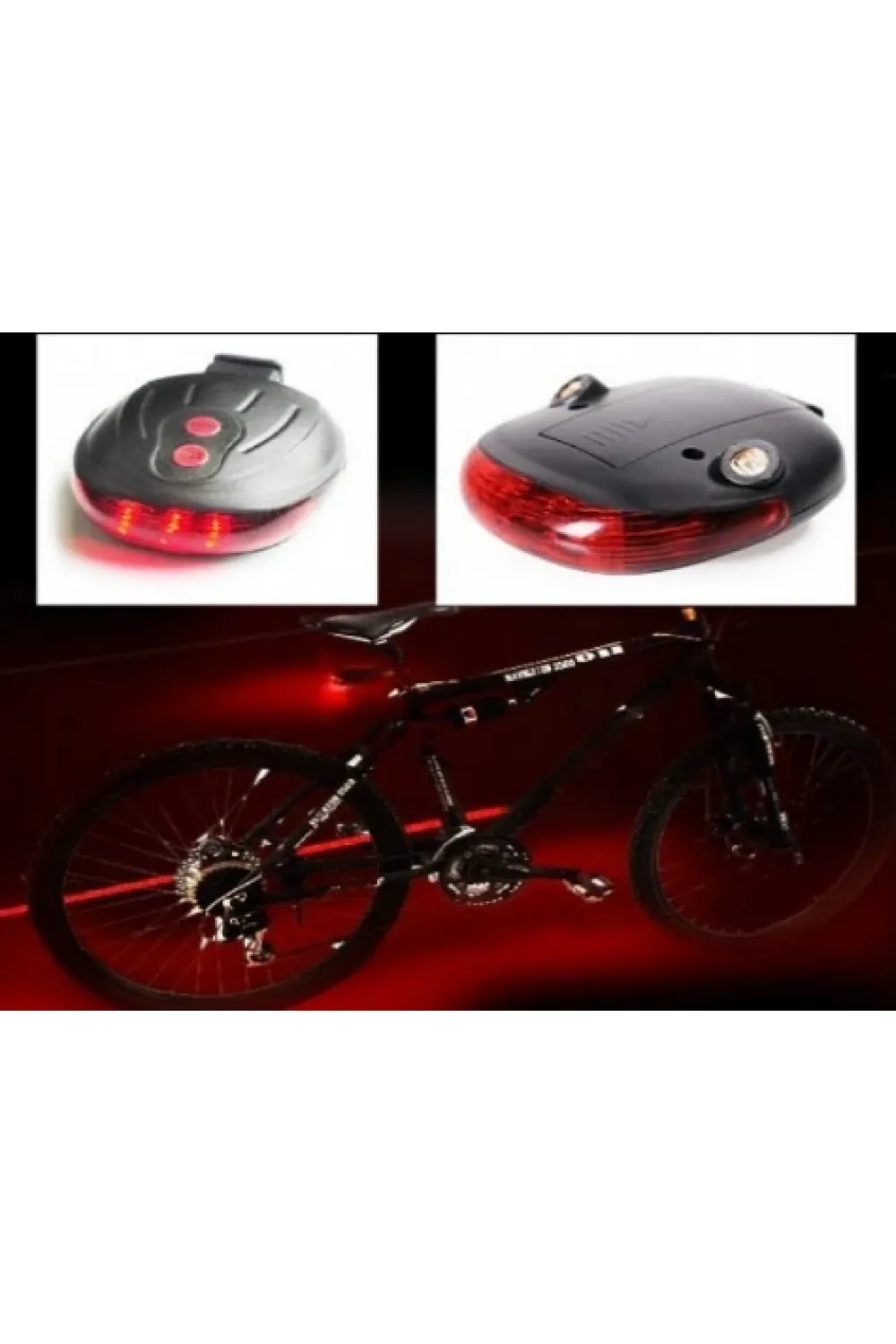 ieg™ Lazer Güvenlik Şeritli Bisiklet Stop Lambası