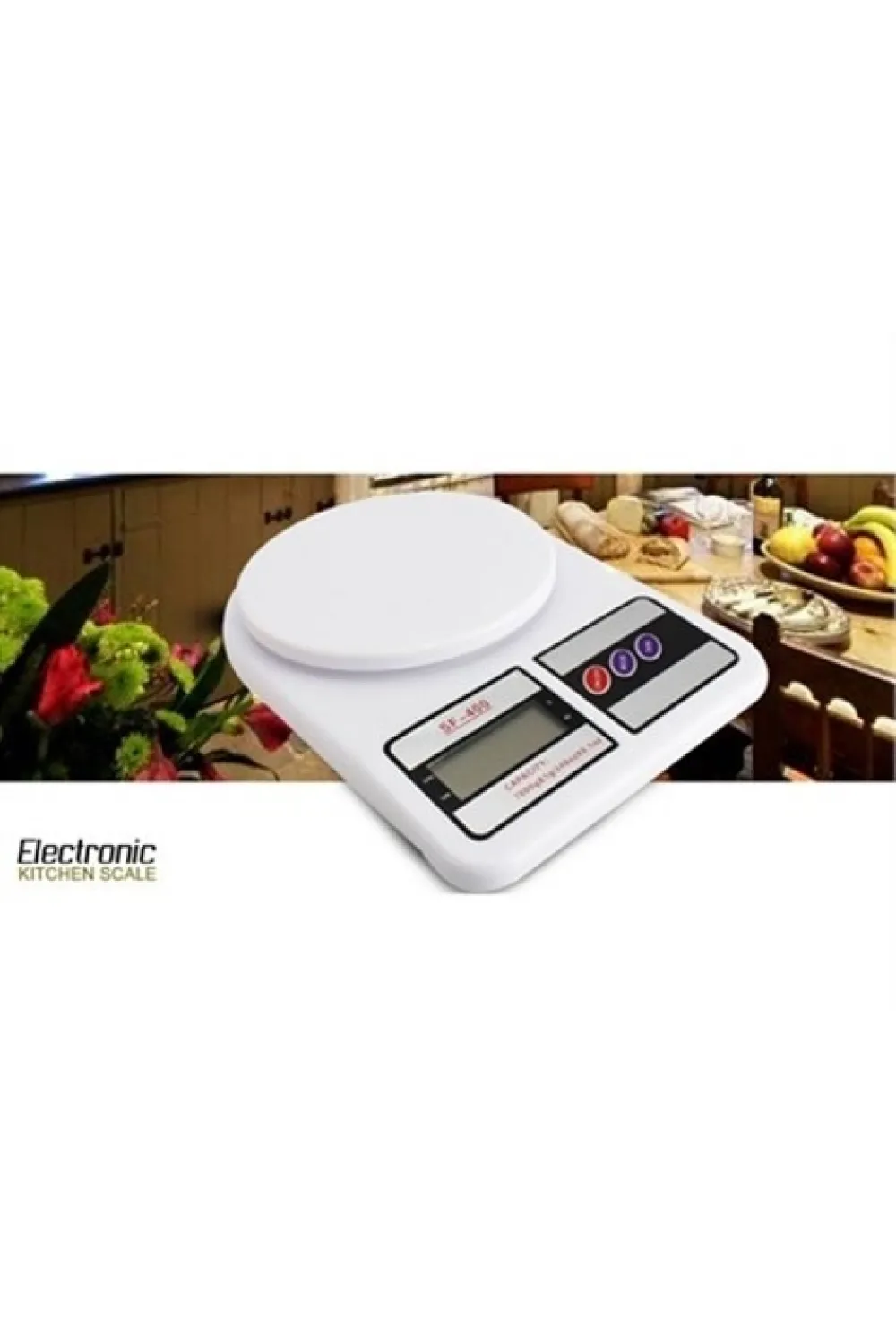 LCD Ekranlı Dijital Hassas Mutfak Terazisi Tartısı Baskülü