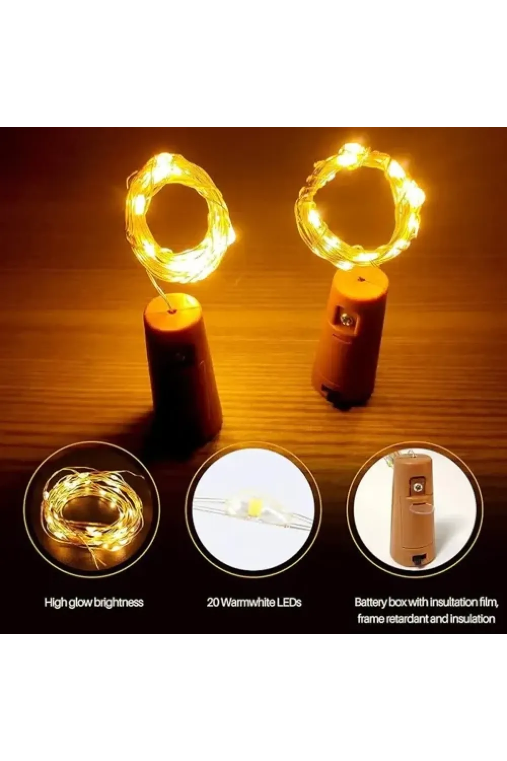 Mantar Tıpa Peri Led