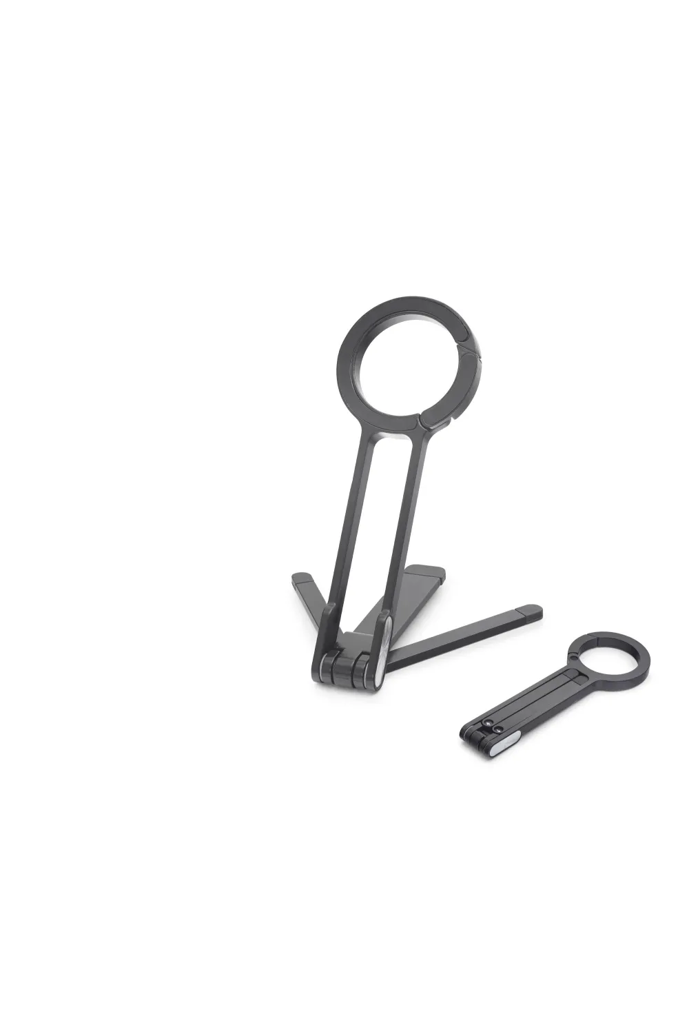 Manyetik Katlanir Masaüstü Telefon Standi Metal - Siyah ND8030