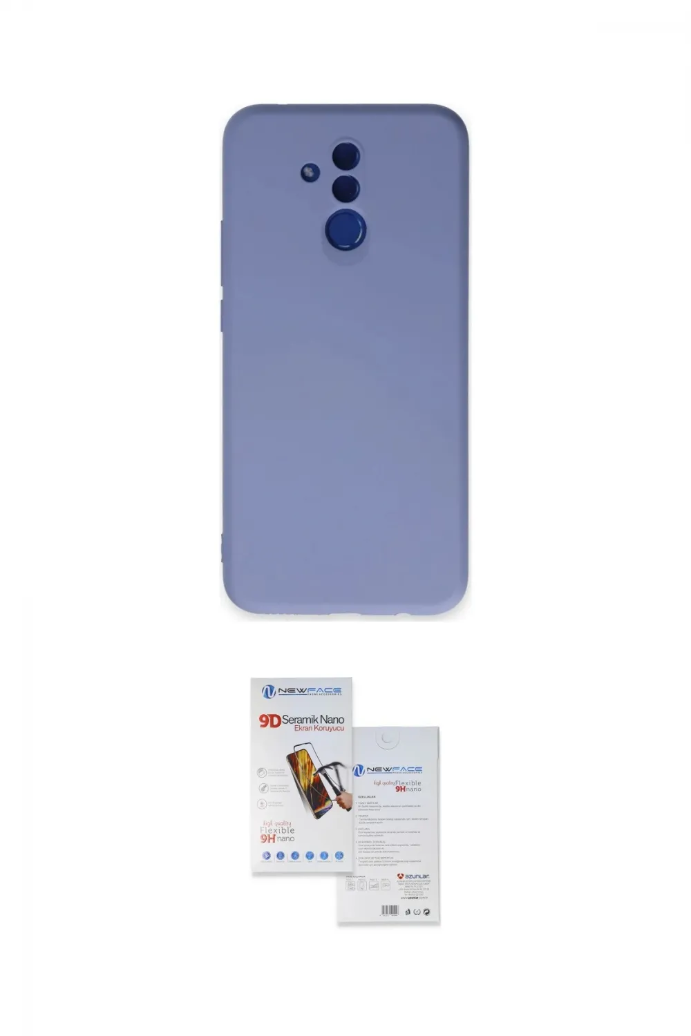 ieg™ Mate 20 Lite Kılıf Ahenk Serisi - Siyah Seramik Nano Ekran Koruyucu