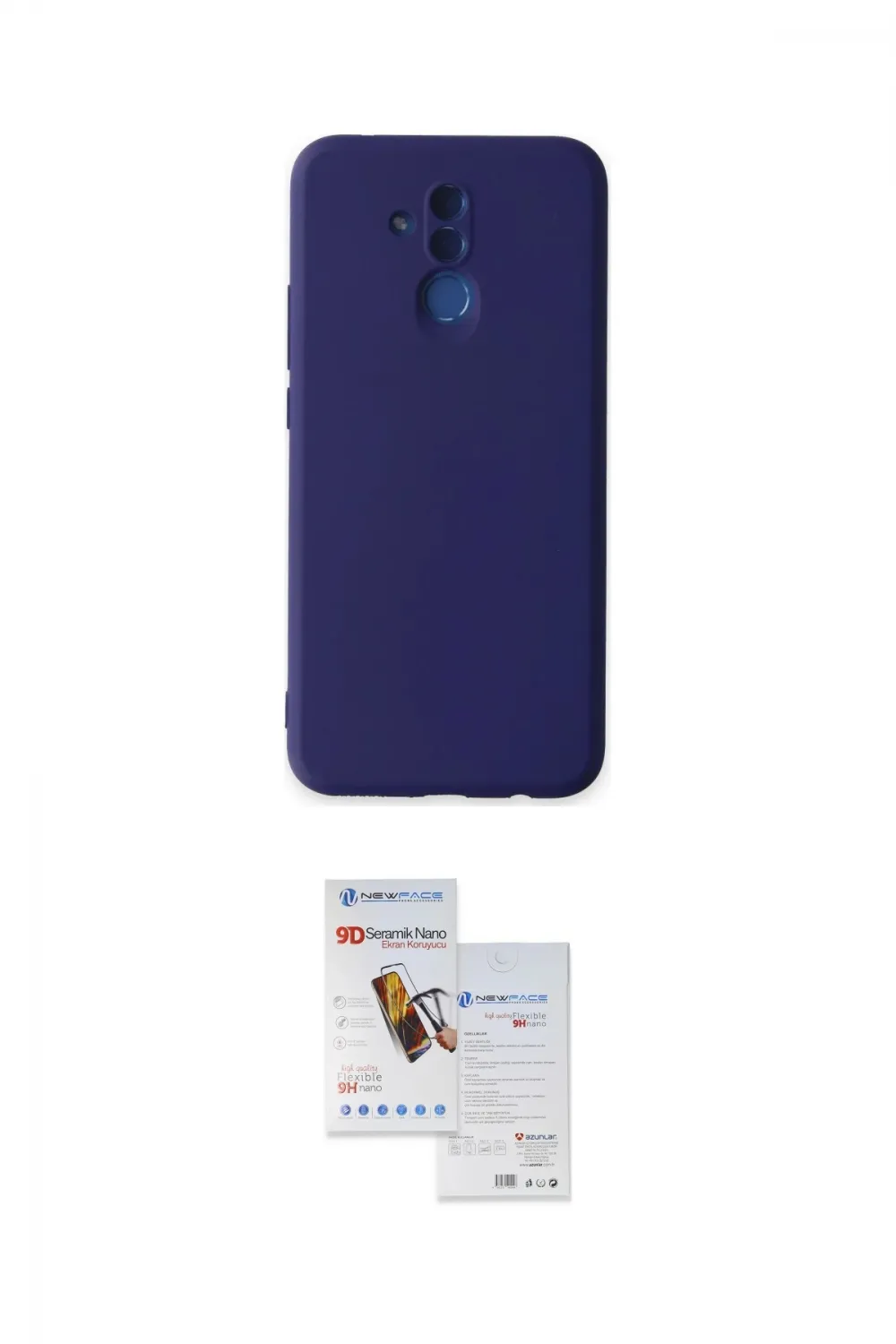 ieg™ Mate 20 Lite Kılıf Ahenk Serisi - Siyah Seramik Nano Ekran Koruyucu