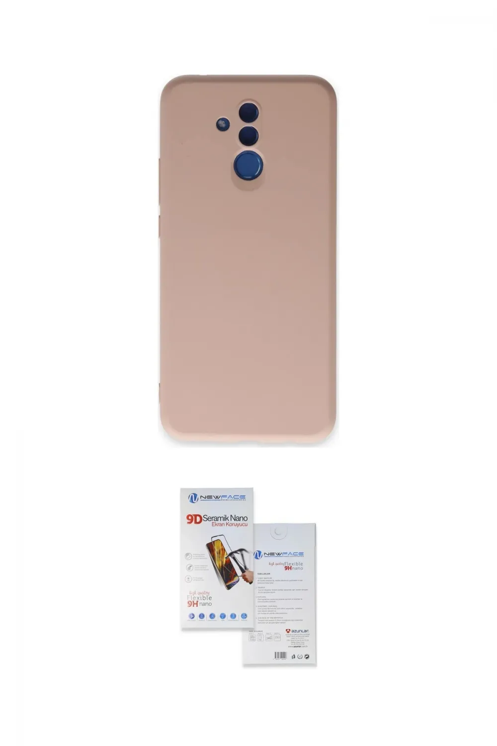 ieg™ Mate 20 Lite Kılıf Ahenk Serisi - Siyah Seramik Nano Ekran Koruyucu