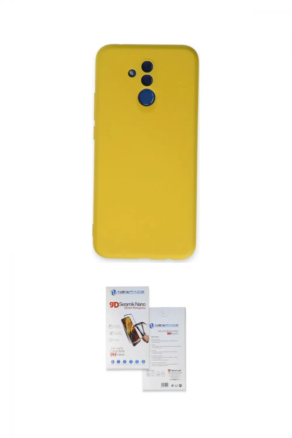 ieg™ Mate 20 Lite Kılıf Ahenk Serisi - Siyah Seramik Nano Ekran Koruyucu