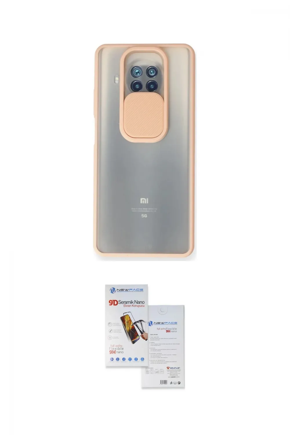 ieg™ Mi 10T Lite Kılıf Vadi Çizgi - Siyah Seramik Nano Ekran Koruyucu