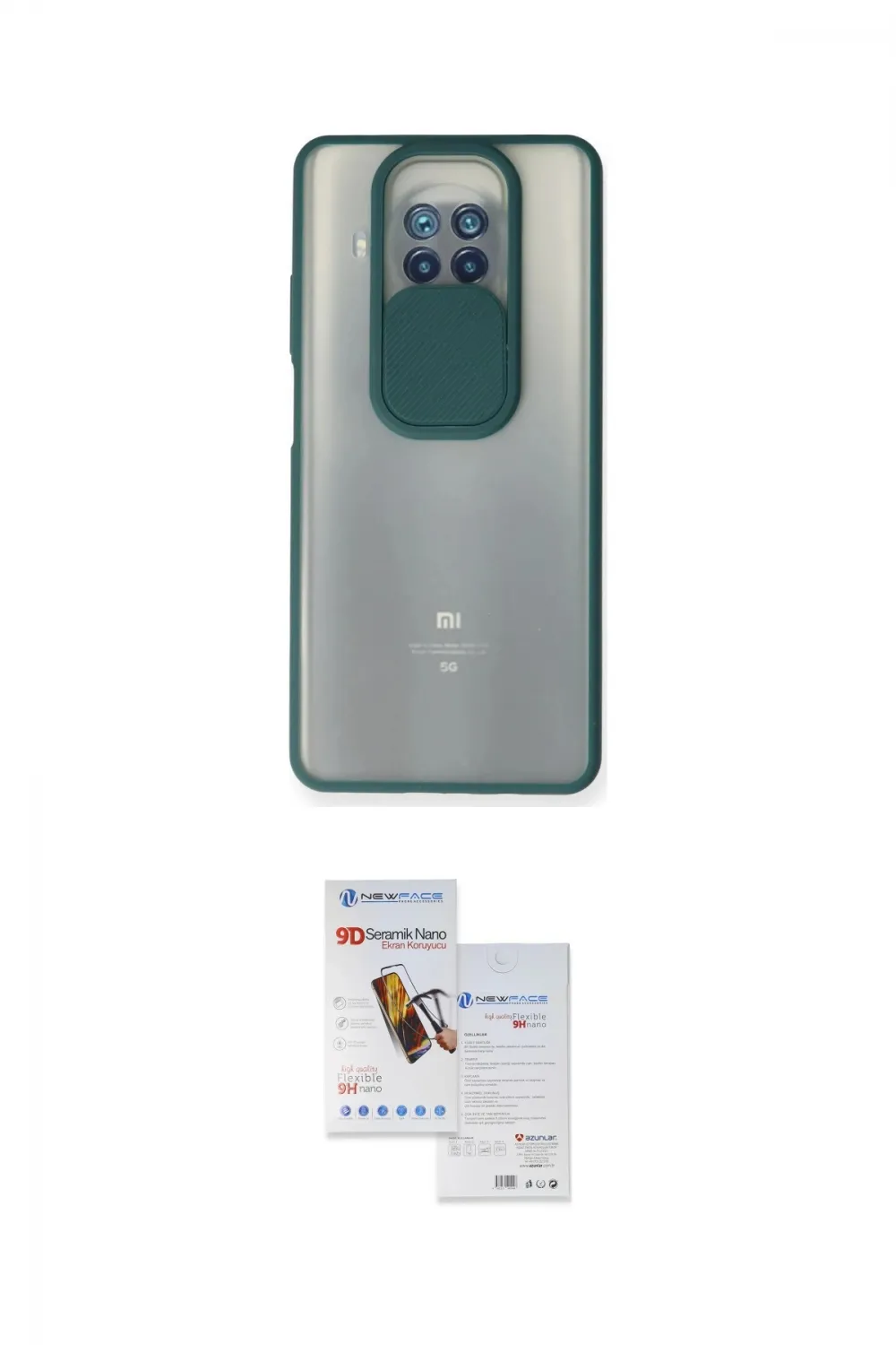 ieg™ Mi 10T Lite Kılıf Vadi Çizgi - Siyah Seramik Nano Ekran Koruyucu
