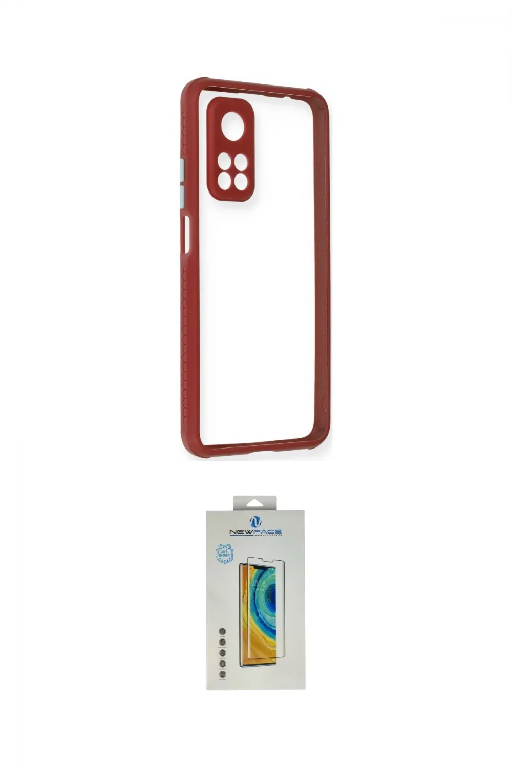 ieg™ Mi 10T Pro Kılıf Nova Asil Özel Seri - Şeffaf Polymer Nano Ekran Koruyucu