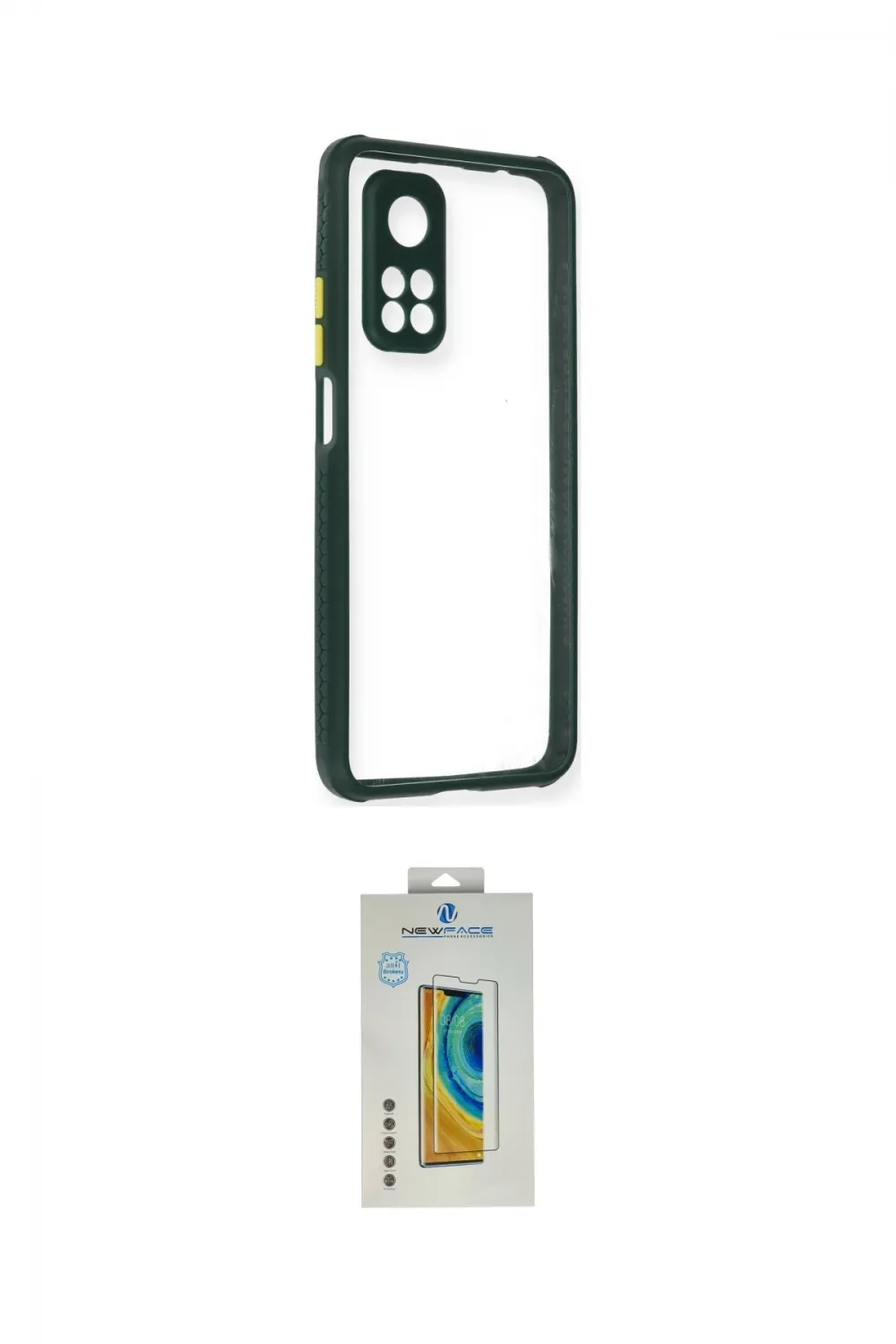 ieg™ Mi 10T Pro Kılıf Nova Asil Özel Seri - Şeffaf Polymer Nano Ekran Koruyucu