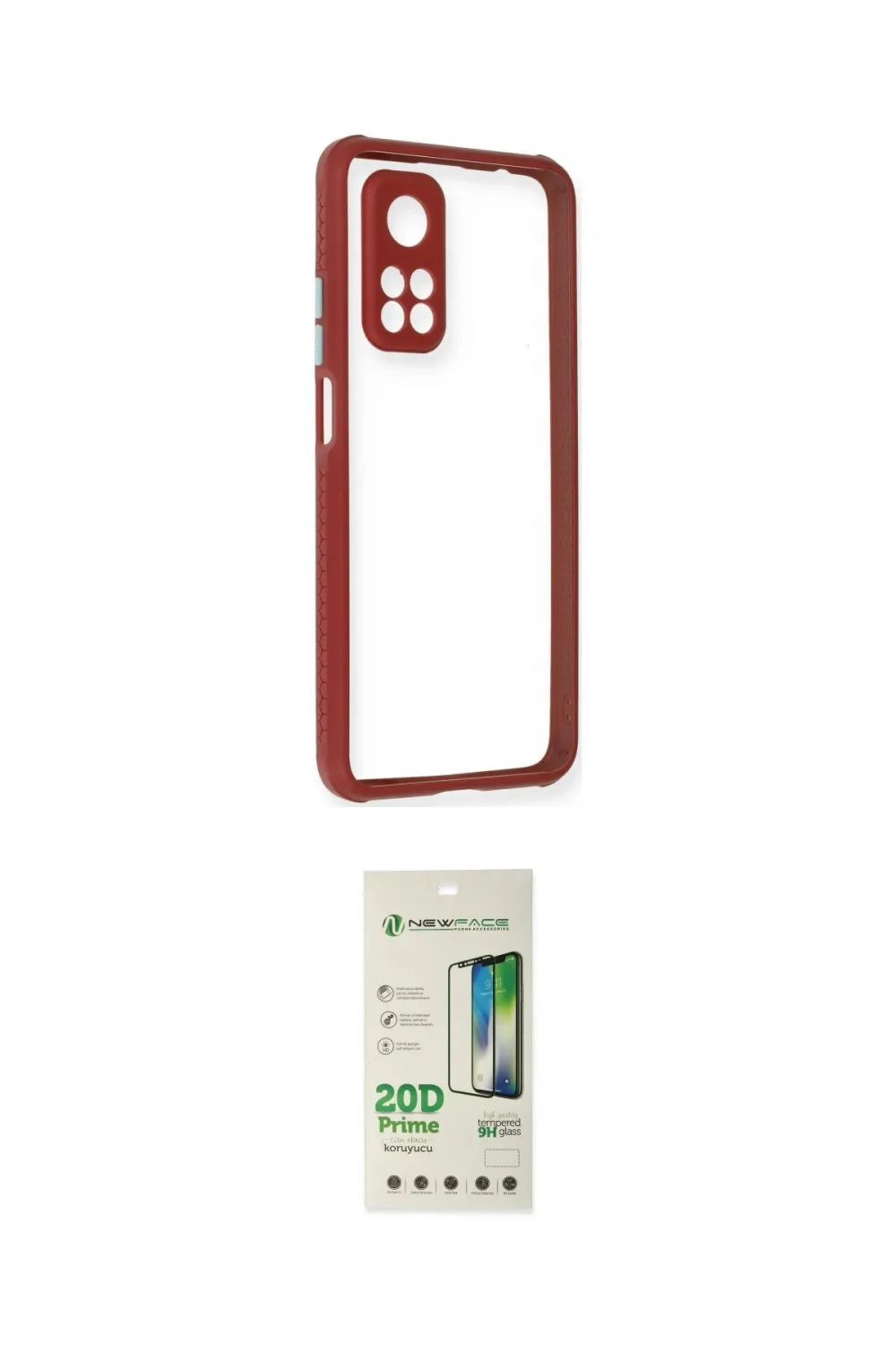 ieg™ Mi 10T Pro Kılıf Nova Asil Özel Seri - Siyah 20D Premium Cam Ekran Koruyucu