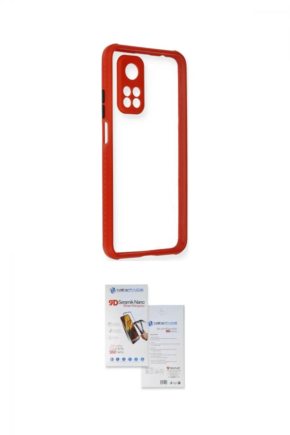 ieg™ Mi 10T Pro Kılıf Nova Asil Özel Seri - Siyah Seramik Nano Ekran Koruyucu