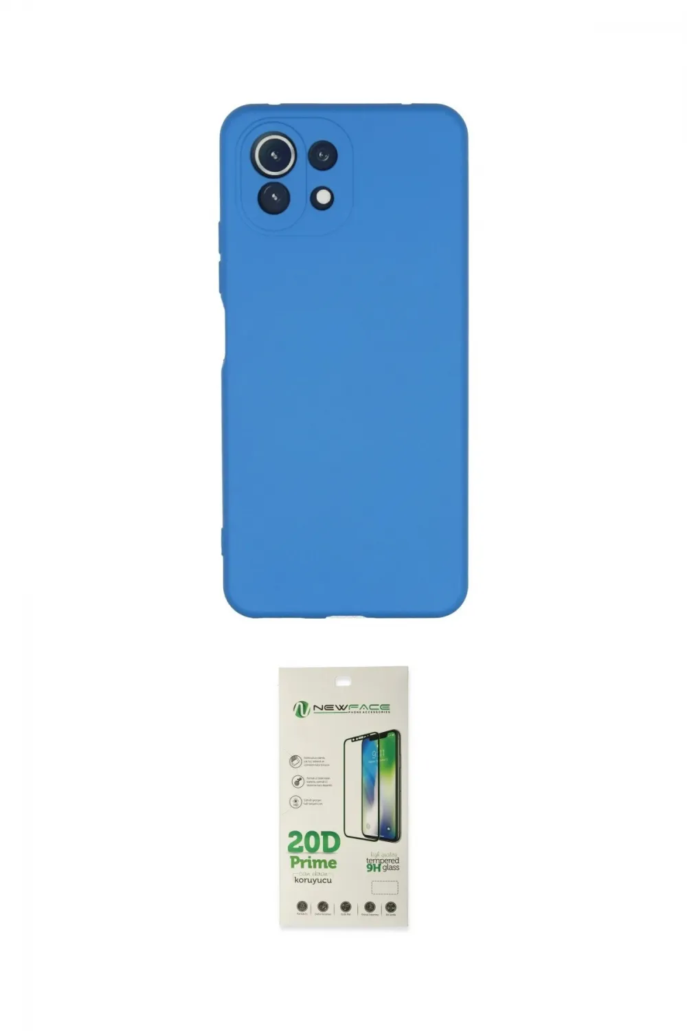 ieg™ Mİ 11 Lite Kılıf Ahenk Serisi - Siyah 20D Premium Cam Ekran Koruyucu