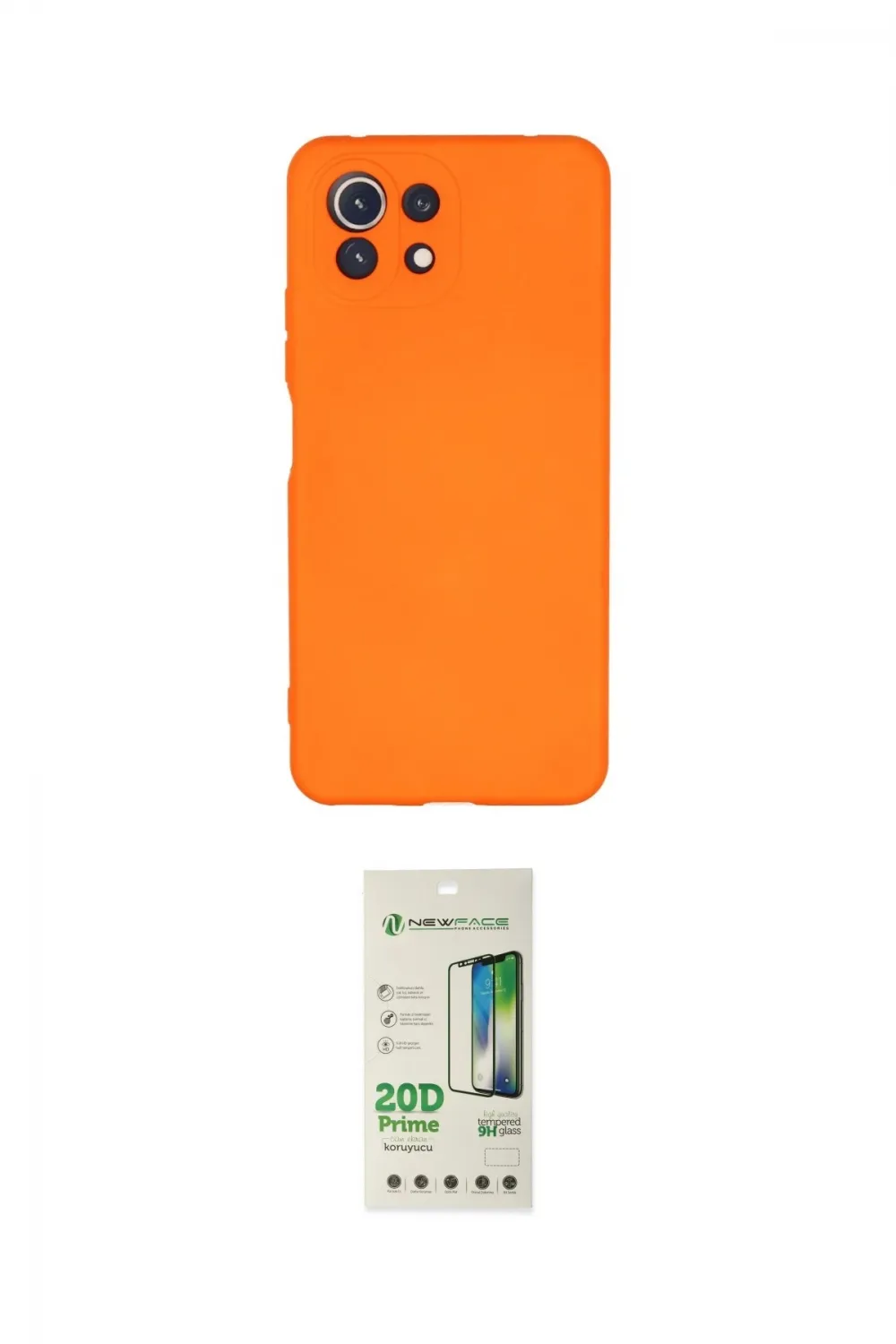 ieg™ Mİ 11 Lite Kılıf Ahenk Serisi - Siyah 20D Premium Cam Ekran Koruyucu