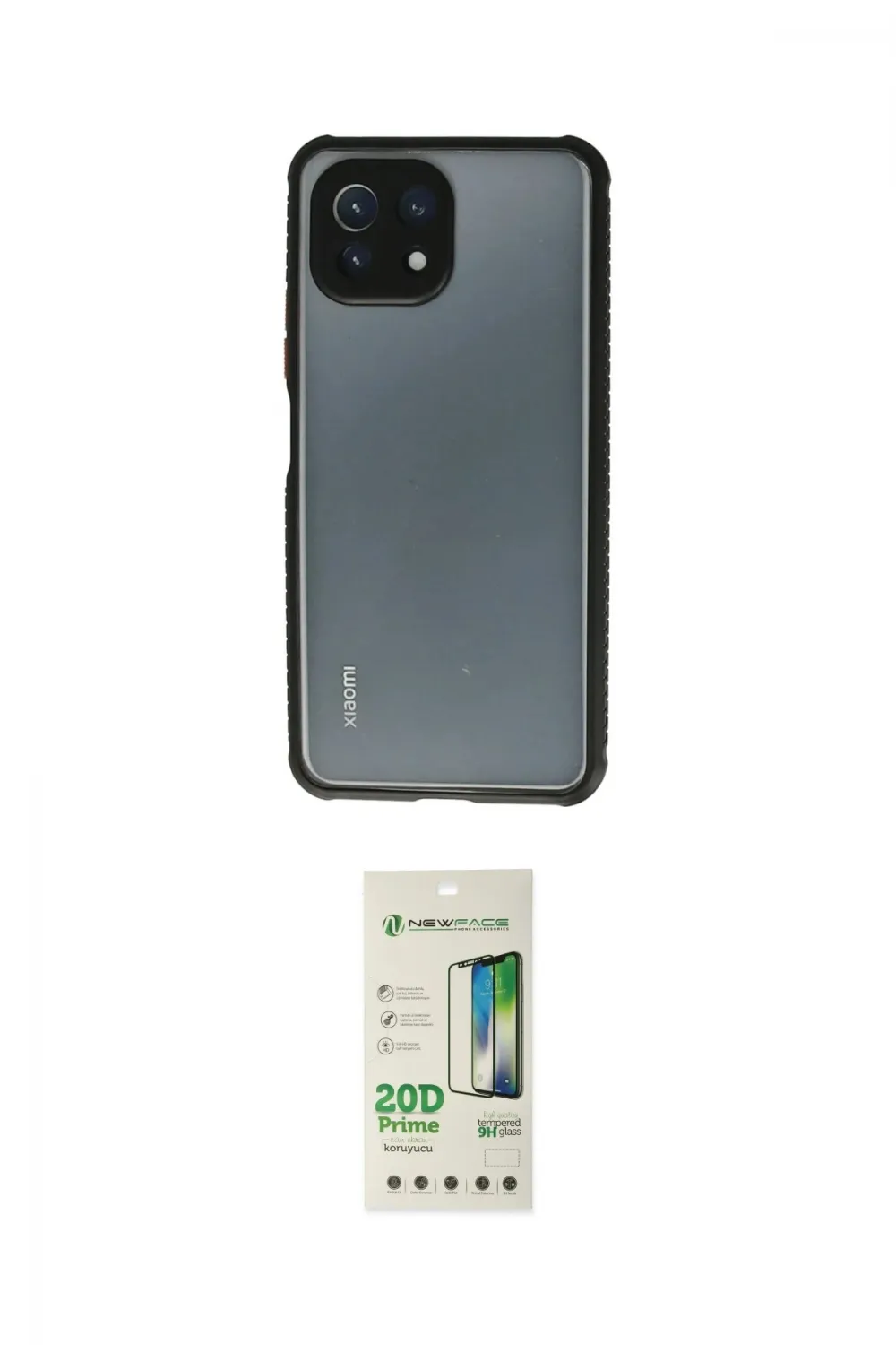 ieg™ Mİ 11 Lite Kılıf Nova Asil Özel Seri - Siyah 20D Premium Cam Ekran Koruyucu