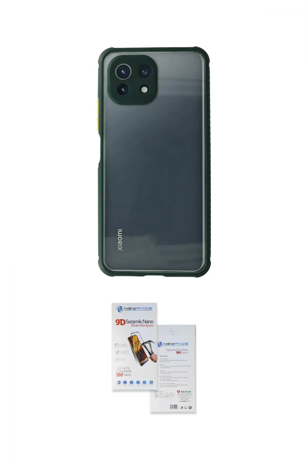 ieg™ Mİ 11 Lite Kılıf Nova Asil Özel Seri - Siyah Seramik Nano Ekran Koruyucu