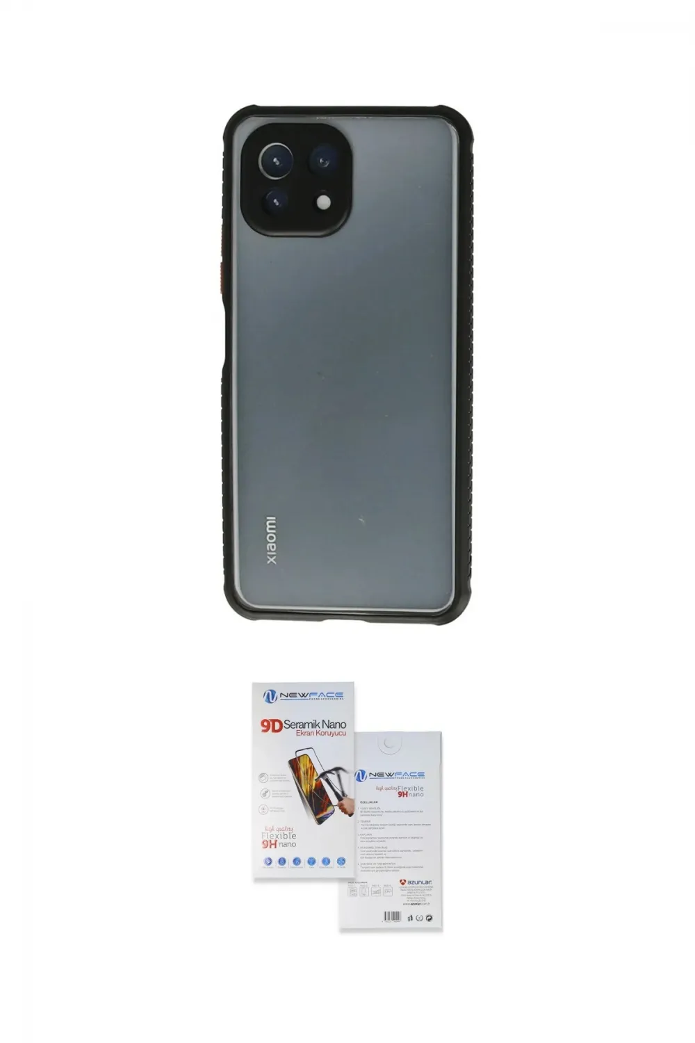 ieg™ Mİ 11 Lite Kılıf Nova Asil Özel Seri - Siyah Seramik Nano Ekran Koruyucu