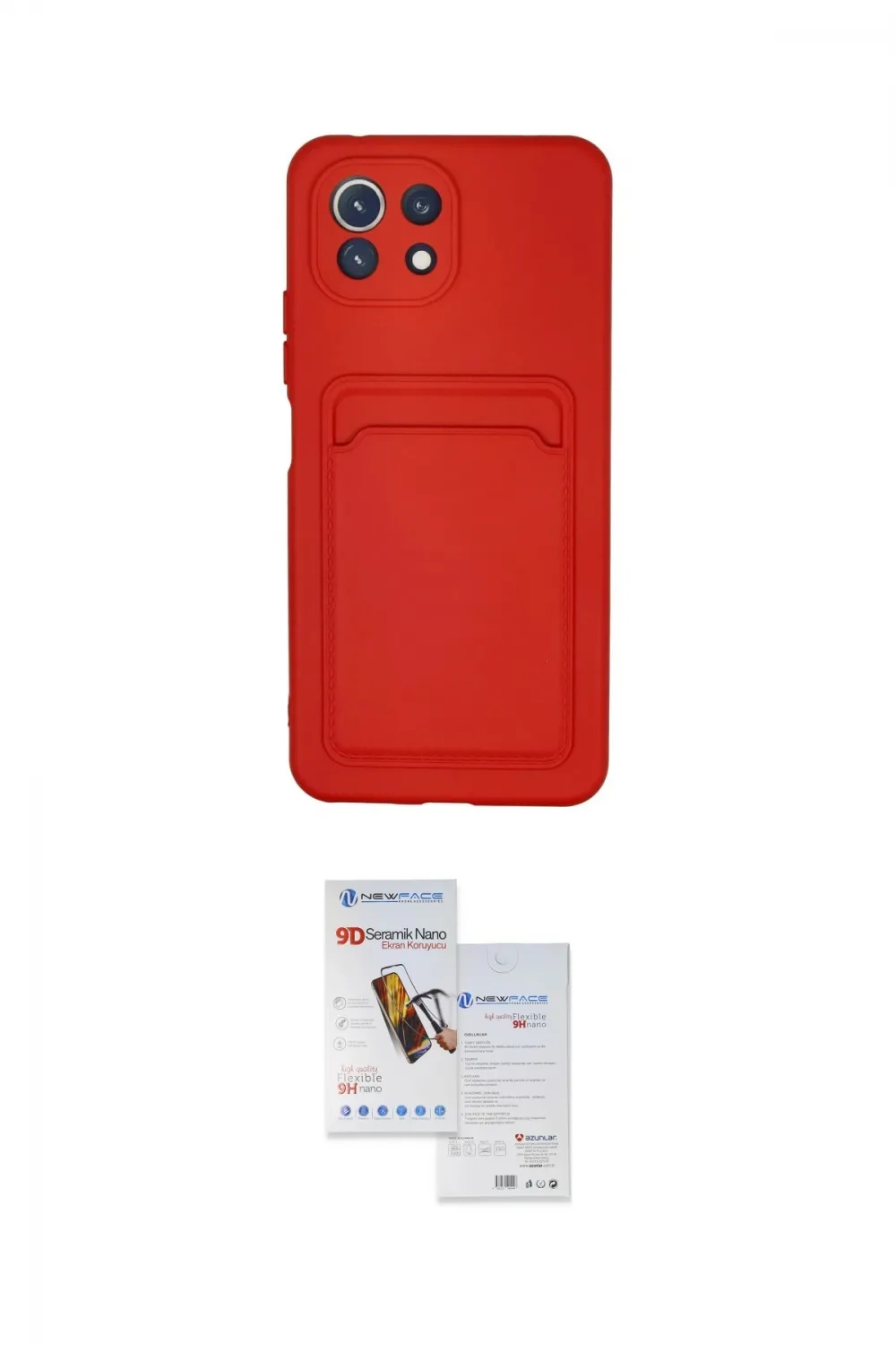 ieg™ Mİ 11 Lite Kılıf Vadi Çizgi Prime - Siyah Seramik Nano Ekran Koruyucu