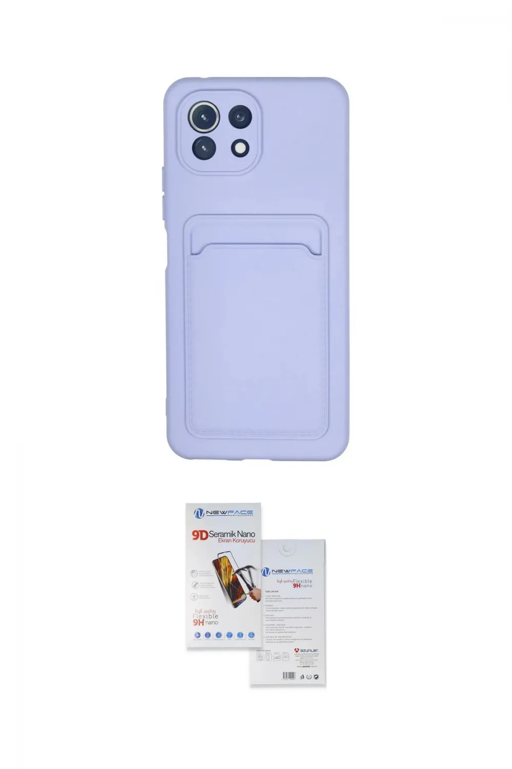 ieg™ Mİ 11 Lite Kılıf Vadi Çizgi Prime - Siyah Seramik Nano Ekran Koruyucu