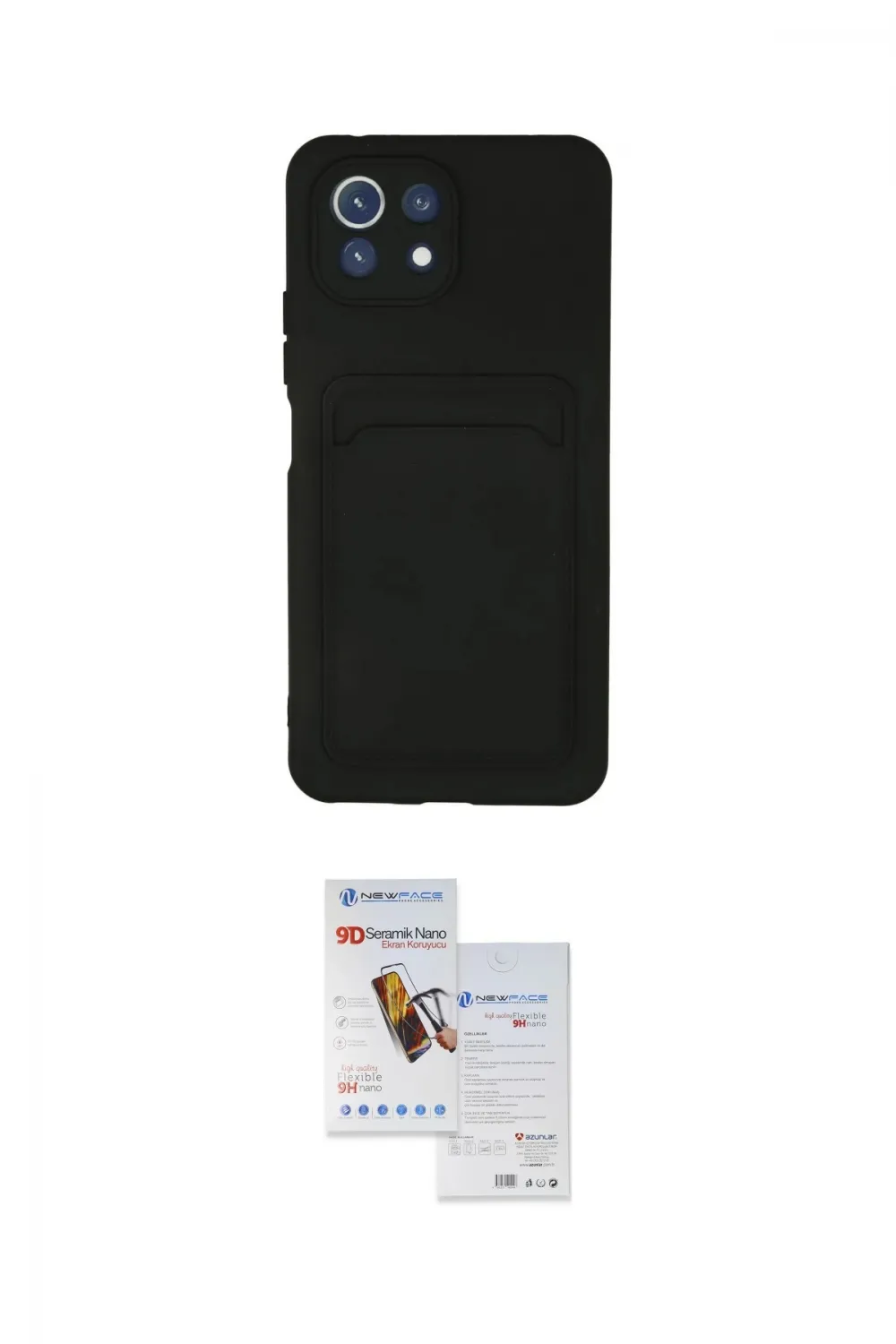 ieg™ Mİ 11 Lite Kılıf Vadi Çizgi Prime - Siyah Seramik Nano Ekran Koruyucu