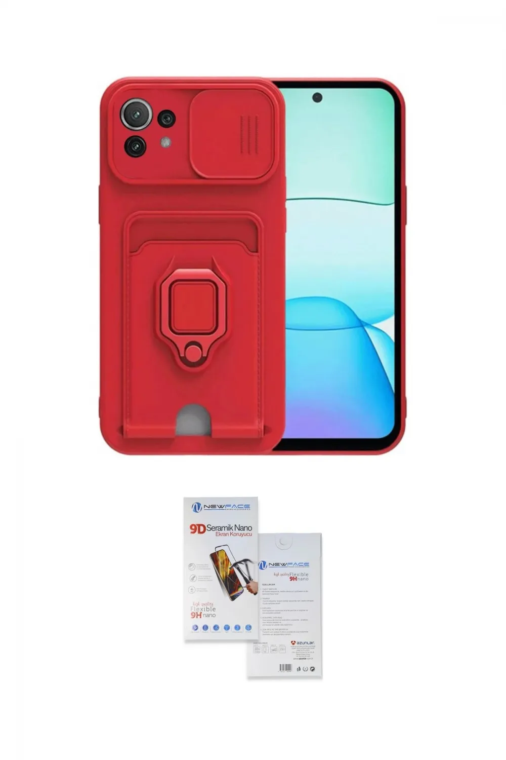 ieg™ Mİ 11 Lite Kılıf Vadi Form Prime - Siyah Seramik Nano Ekran Koruyucu