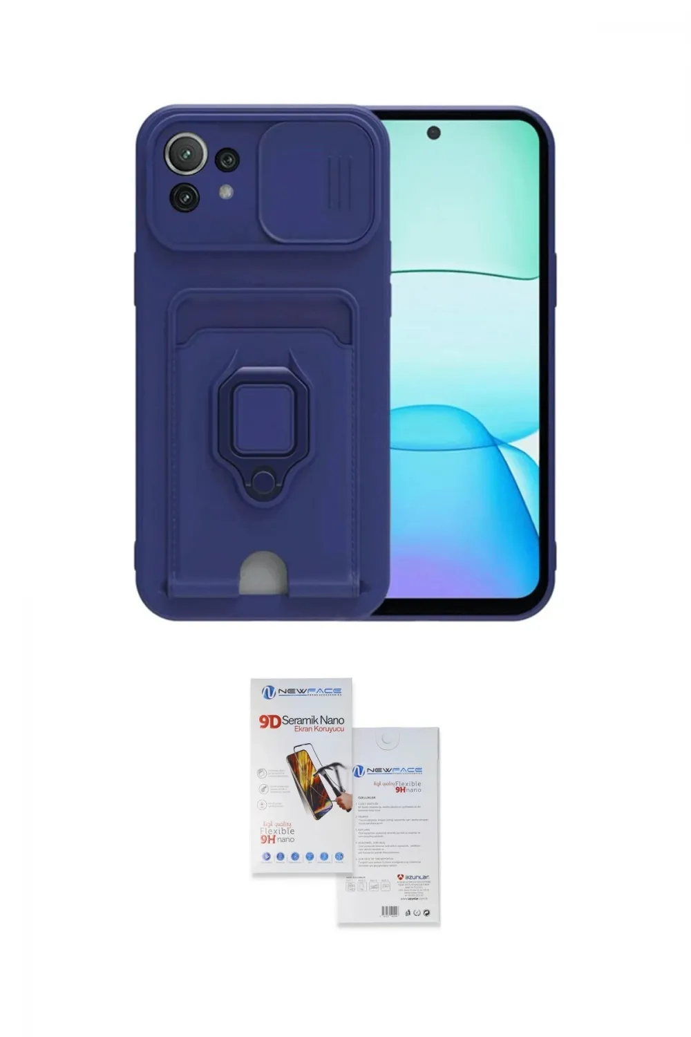 ieg™ Mİ 11 Lite Kılıf Vadi Form Prime - Siyah Seramik Nano Ekran Koruyucu