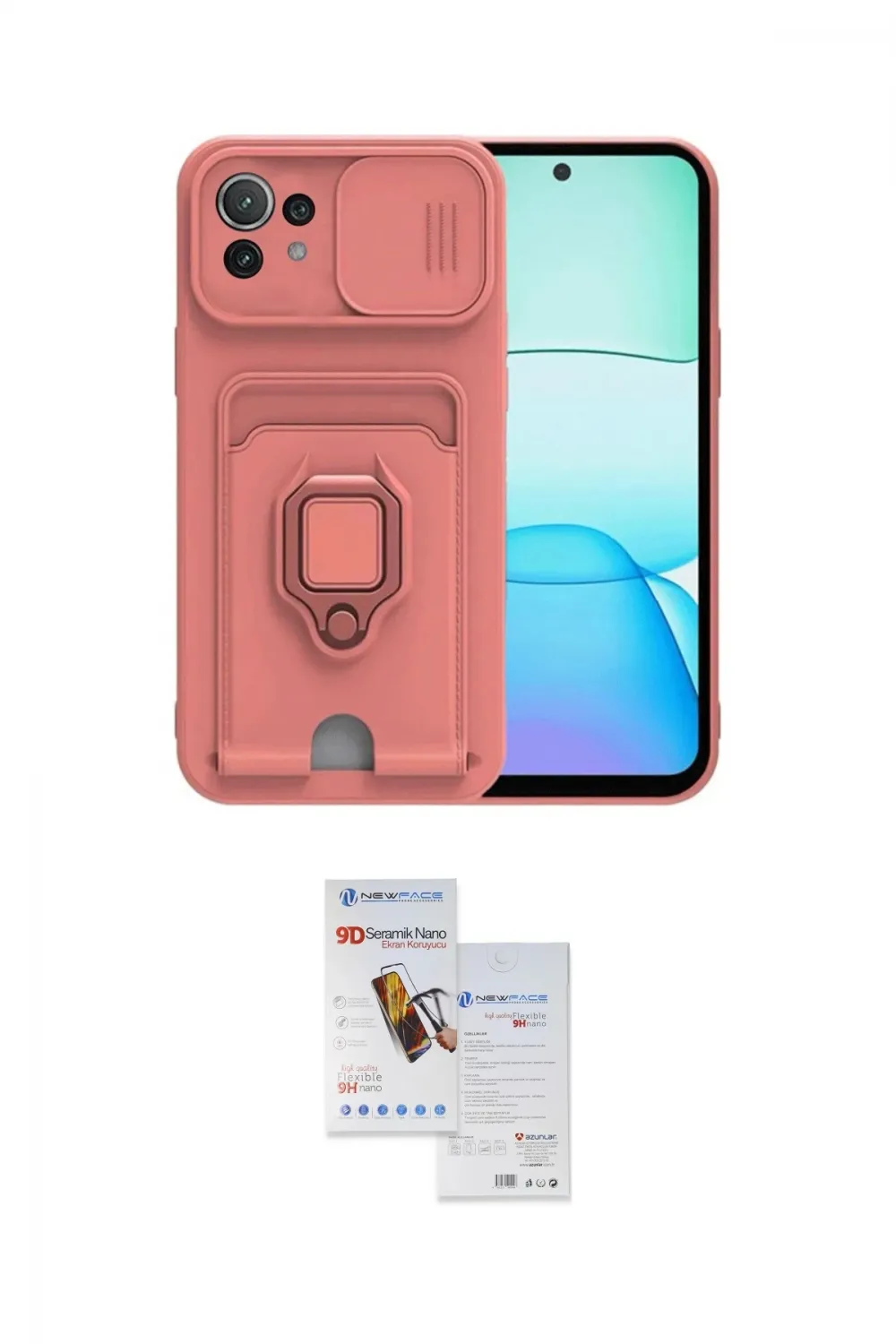 ieg™ Mİ 11 Lite Kılıf Vadi Form Prime - Siyah Seramik Nano Ekran Koruyucu