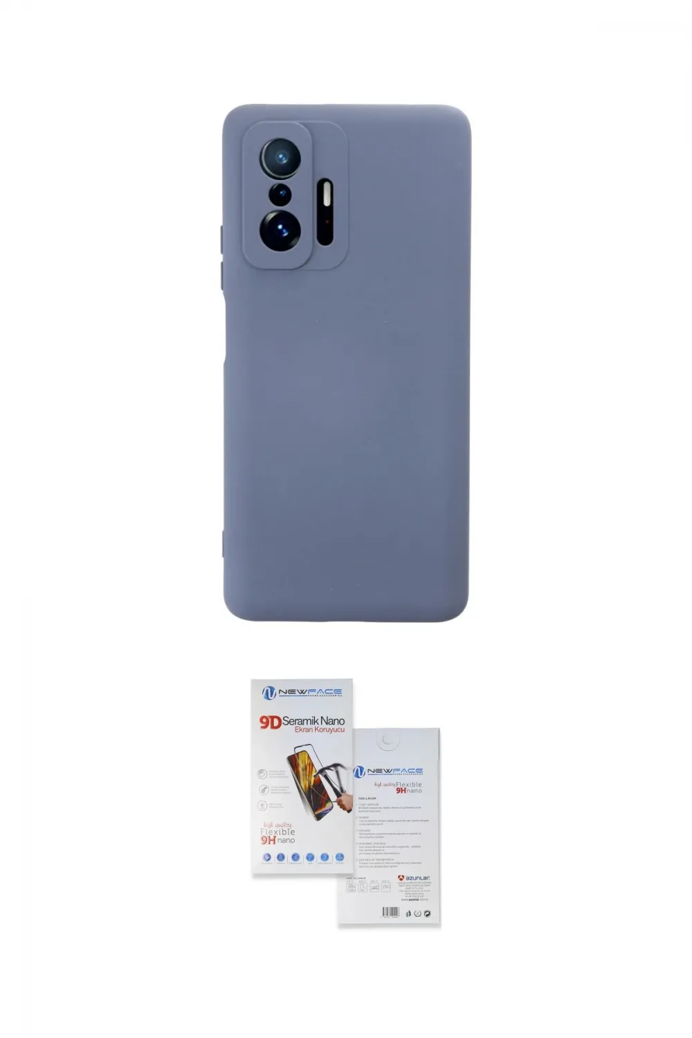 ieg™ Mi 11T Pro Kılıf Ahenk Serisi - Siyah Seramik Nano Ekran Koruyucu