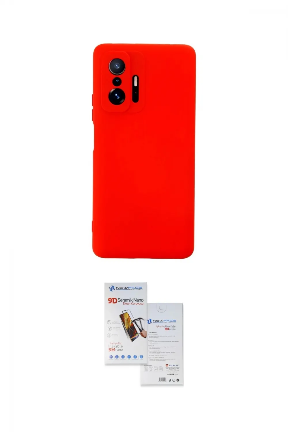 ieg™ Mi 11T Pro Kılıf Ahenk Serisi - Siyah Seramik Nano Ekran Koruyucu