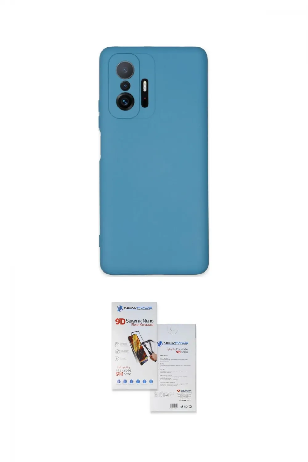 ieg™ Mi 11T Pro Kılıf Ahenk Serisi - Siyah Seramik Nano Ekran Koruyucu