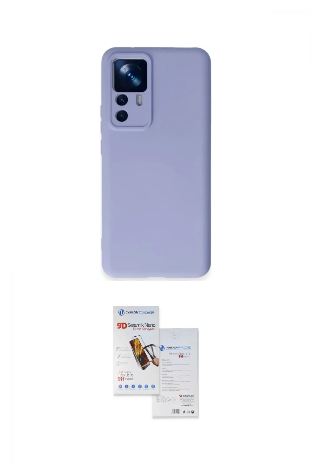 ieg™ Mi 12T Pro Kılıf Ahenk Serisi - Siyah Seramik Nano Ekran Koruyucu