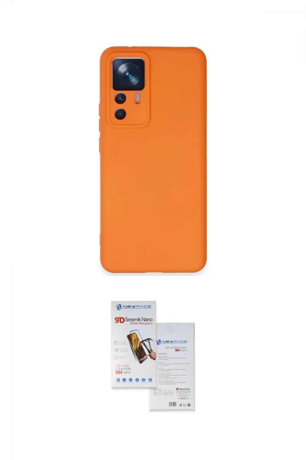 ieg™ Mi 12T Pro Kılıf Ahenk Serisi - Siyah Seramik Nano Ekran Koruyucu