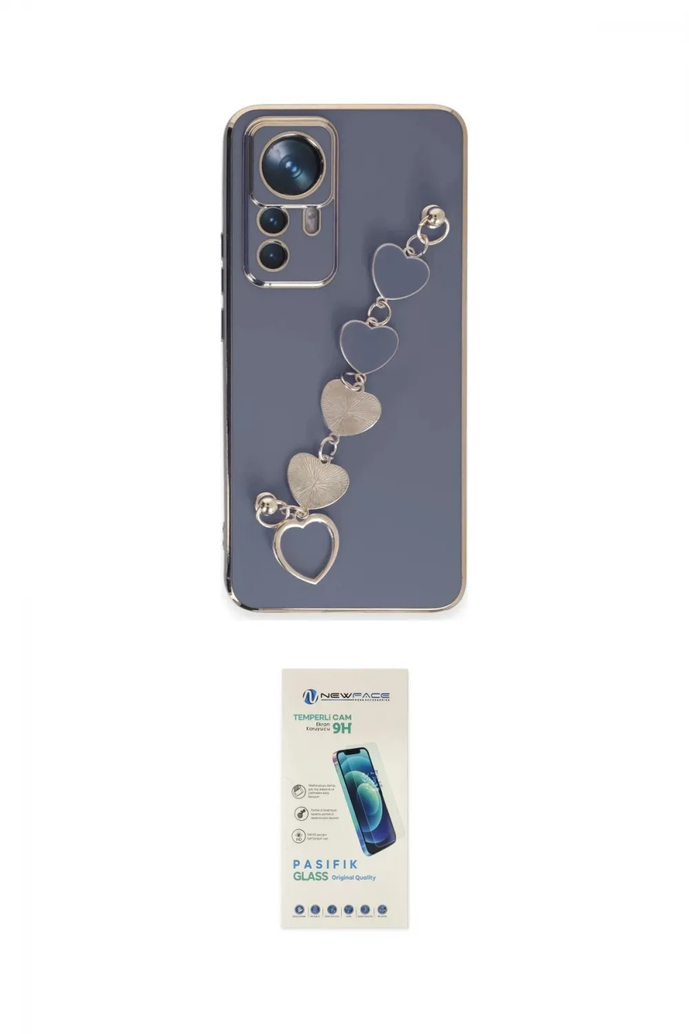 ieg™ Mi 12T Pro Kılıf Nova Işık Prime - Şeffaf Pasifik Cam Ekran Koruyucu