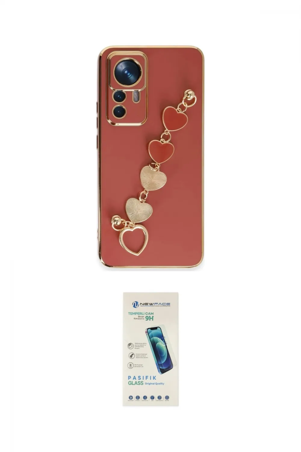 ieg™ Mi 12T Pro Kılıf Nova Işık Prime - Şeffaf Pasifik Cam Ekran Koruyucu
