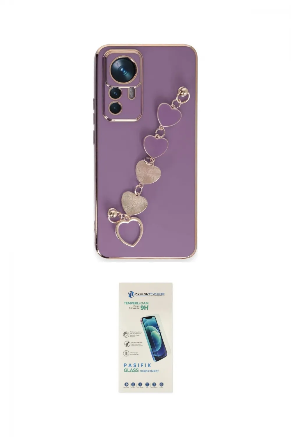 ieg™ Mi 12T Pro Kılıf Nova Işık Prime - Şeffaf Pasifik Cam Ekran Koruyucu