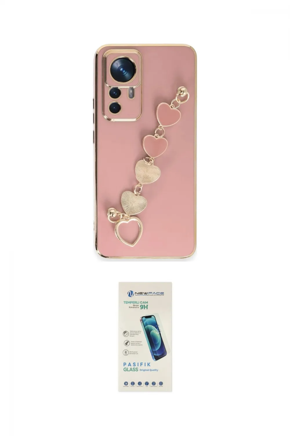 ieg™ Mi 12T Pro Kılıf Nova Işık Prime - Şeffaf Pasifik Cam Ekran Koruyucu