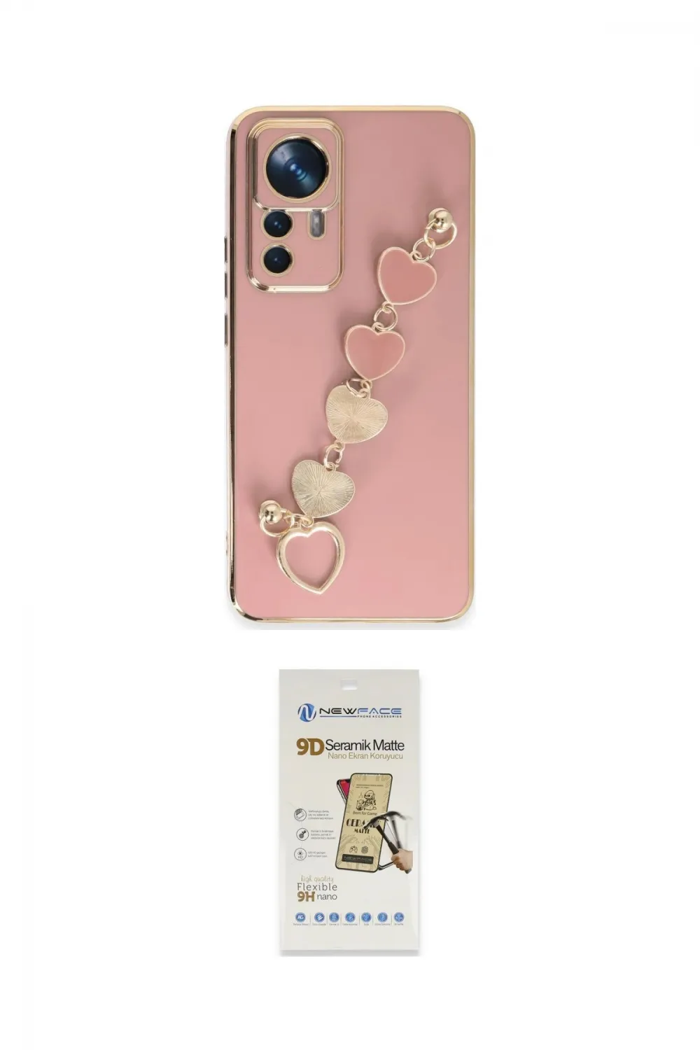 ieg™ Mi 12T Pro Kılıf Nova Işık Prime - Siyah Mat Seramik Nano Ekran Koruyucu