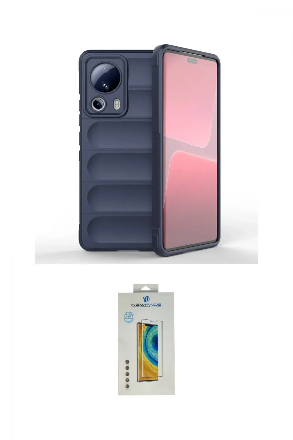ieg™ Mi 13 Lite Kılıf Atlas Koleksiyonu - Siyah Polymer Nano Ekran Koruyucu