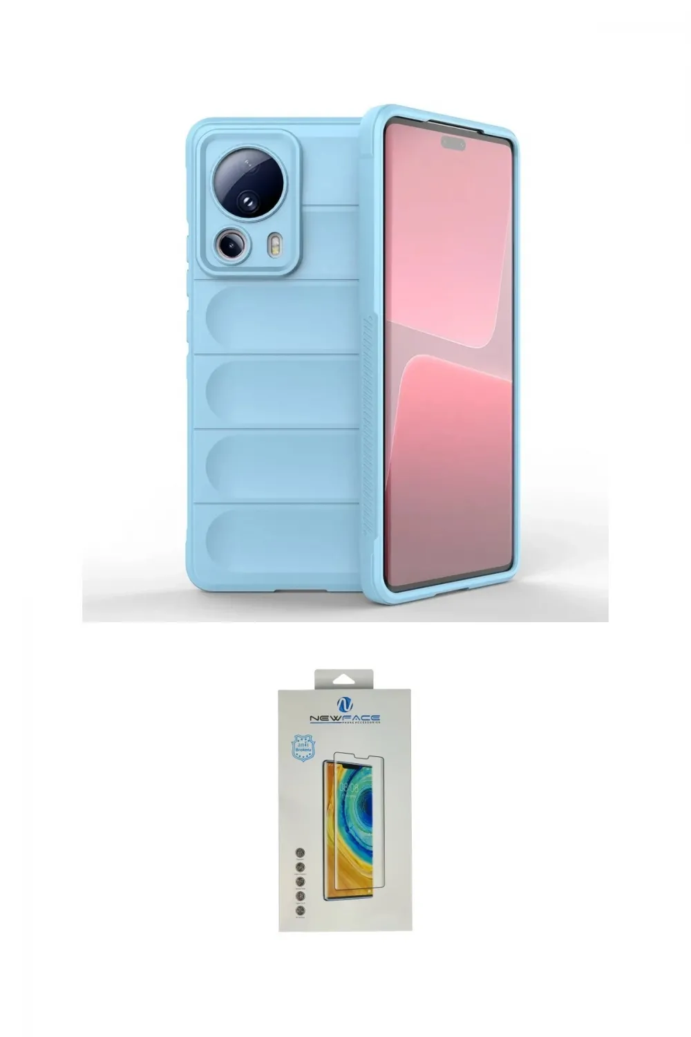 ieg™ Mi 13 Lite Kılıf Atlas Koleksiyonu - Siyah Polymer Nano Ekran Koruyucu