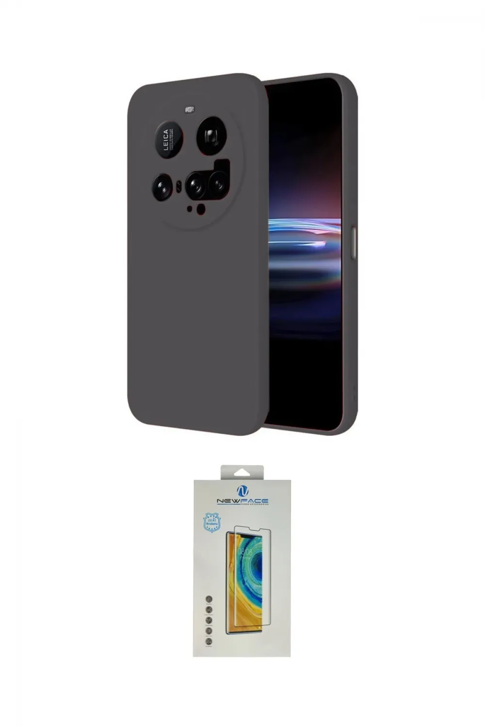 ieg™ Mi 15 Ultra Kılıf Ahenk Serisi - Siyah Polymer Nano Ekran Koruyucu